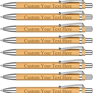 Engraved Bamboo Pens