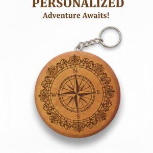 Wooden Engraved Keytag no- 01