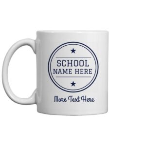 Customized School Mugs