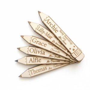 Wooden Bookmark - Pencil shaped