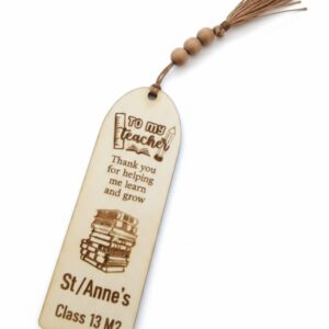 Wooden Book Mark - Arc Shaped